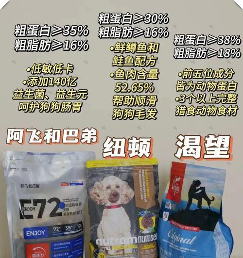 纯种狗狗的饮食建议和狗粮选择？