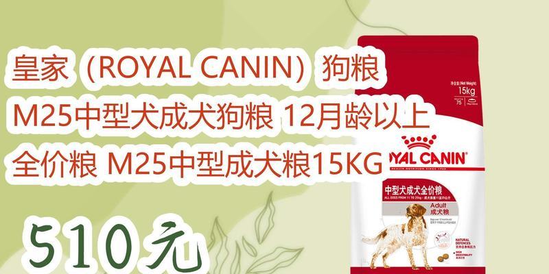 中型犬每日狗粮摄入量是多少？如何根据体重调整？