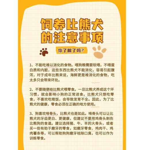 一个月大比熊的最佳喂养方法是什么？