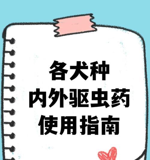 泰迪狗驱虫需要多长时间？驱虫的正确步骤和注意事项是什么？