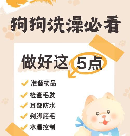 刚满月的小狗能洗澡吗？洗澡的正确时机是什么时候？