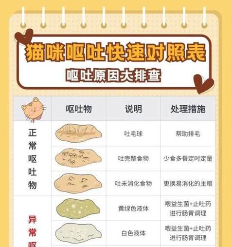猫咪呕吐未消化猫粮是什么原因？如何预防和处理？