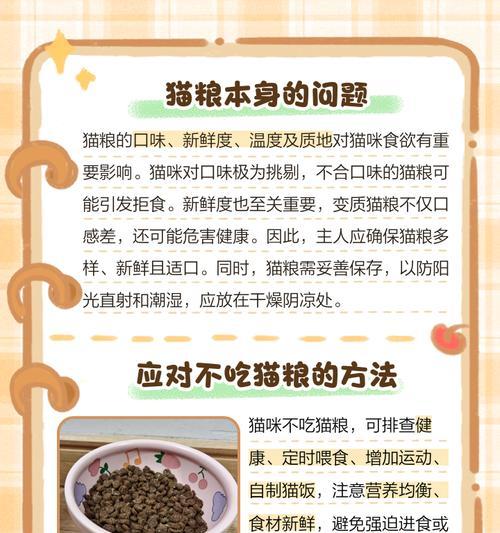 猫咪突然扒猫粮的原因是什么？如何解决这一行为问题？