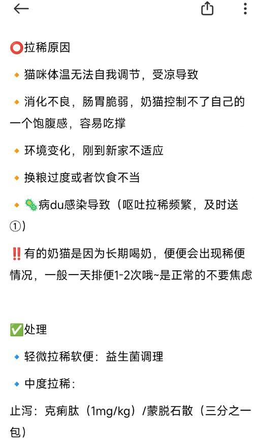 幼猫不吃猫粮导致拉稀的原因是什么？如何预防这种情况？