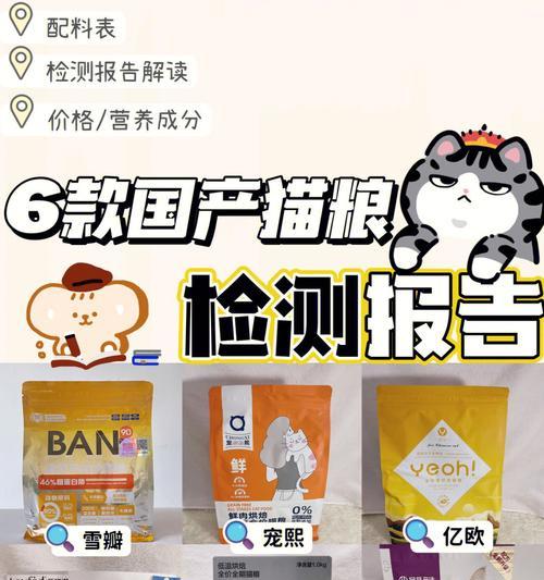 如何检测购买的猫粮是否安全？有哪些检测方法和标准？