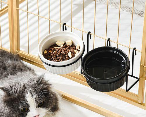猫粮碗陶瓷支架怎么用图解？安装步骤是什么？
