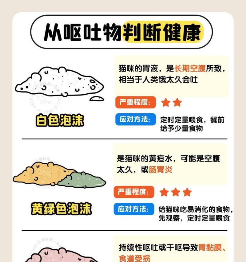 猫咪频繁呕吐猫粮的原因及解决方法？