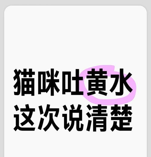 猫吃猫粮吃急了吐黄水怎么办？猫不吃猫粮还嫌弃主人怎么回事？