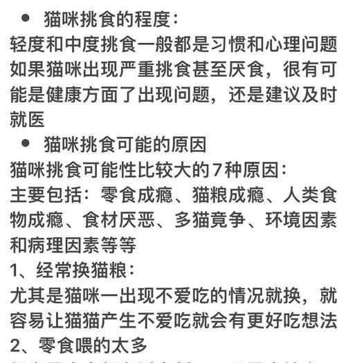 猫咪拒绝吃落地的猫粮是何原因？