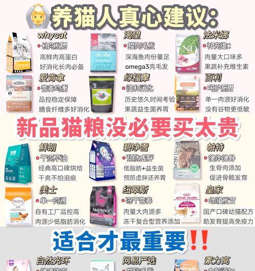渴望成猫粮的选择标准是什么？