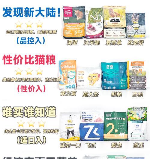什么牌子猫粮卫生好用又便宜？如何选择性价比高的猫粮？