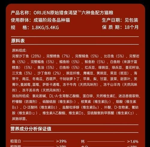 什么配料表的猫粮既经济实惠又健康？