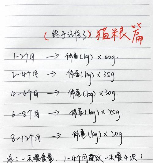 如何正确地给猫咪强喂猫粮？