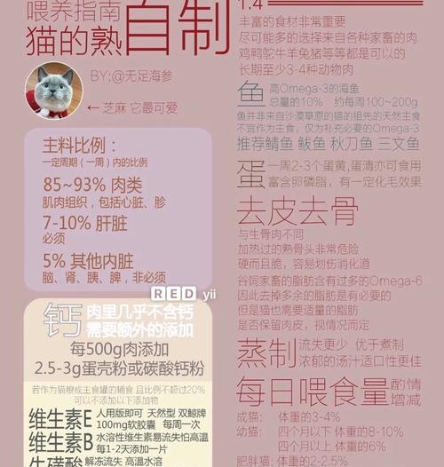 如何将猫粮过渡到生骨肉喂养？转换过程中应注意什么？