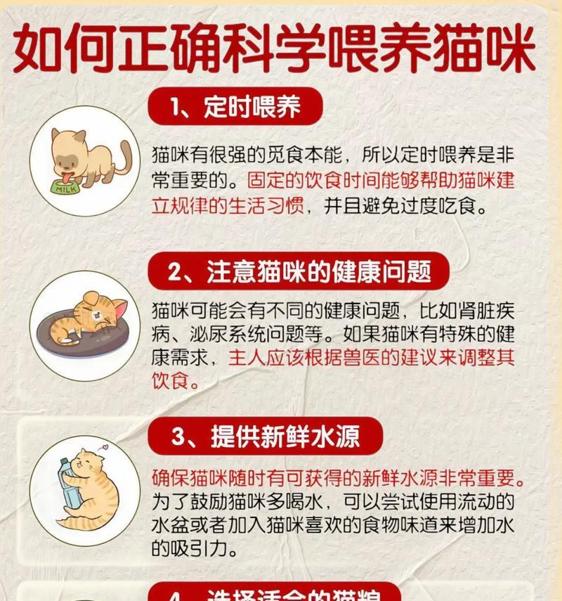 不使用猫粮如何正确喂养幼猫？