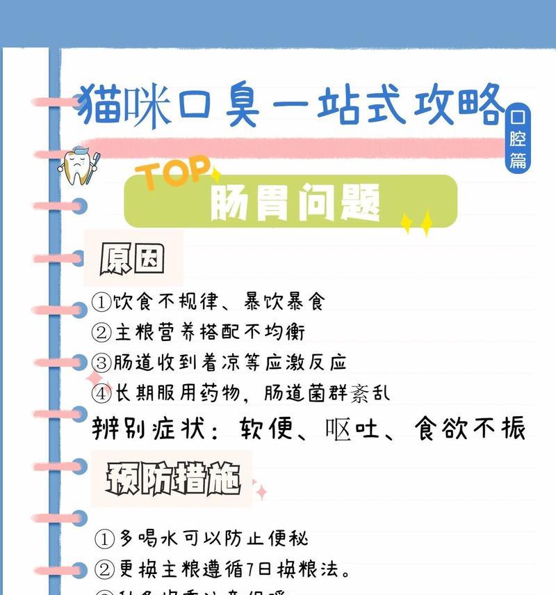 猫粮导致口臭的原因及解决方法是什么？