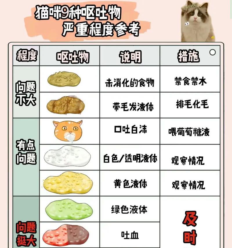 猫咪吃凉猫粮呕吐的原因是什么？