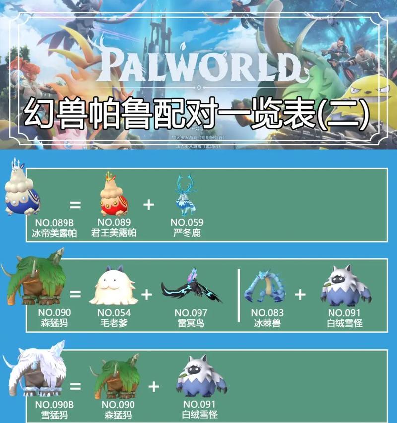 帕鲁君王羊驼与雷角马的后代是什么？
