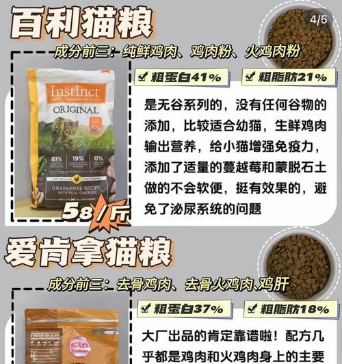 猫条和猫粮有什么好的牌子？推荐和比较分析？