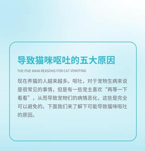 鲜朗猫粮导致呕吐的原因是什么？如何解决？