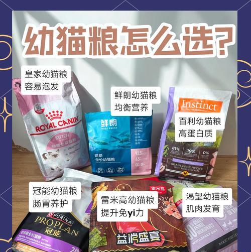 幼猫粮哪个牌子好？如何选择适合幼猫的猫粮？