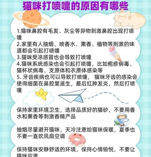 猫咪吃猫粮时打喷嚏有何原因？
